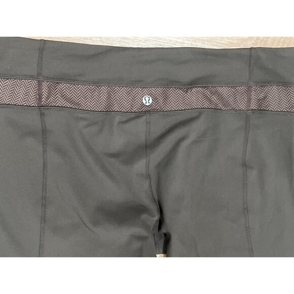 𝓛𝓾𝓵𝓾𝓵𝓮𝓶𝓸𝓷 Brown Groove Yoga Pants Bootcut - Picture 3 of 5